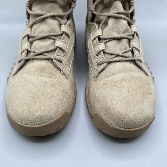 Nike SFB Field 8" Tactical Boot Desert Khaki Suede Canvas 631371-220 Mens Sz 7 - Picture 4 of 9